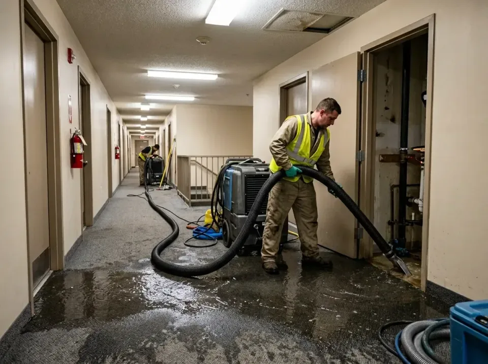 multi-unit-apartment-hallway-f-005 — frequently asked questions, Emergency Burst Pipe Water Extraction & Removal in Essex, MD